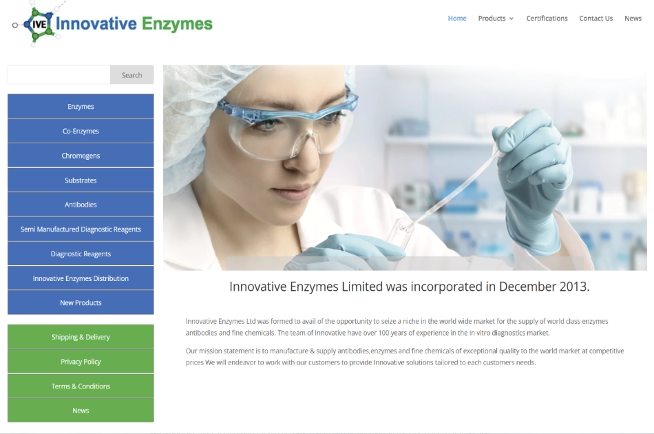 Innovative Enzymes